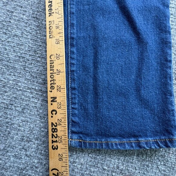J.Crew Jeans Womens‎ 31 Blue 25.5L Whiskers Essential Straight Denim causal - Picture 5 of 12